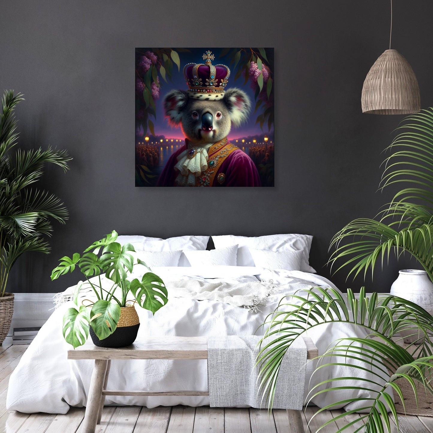 Regal Koala Twilight Canvas