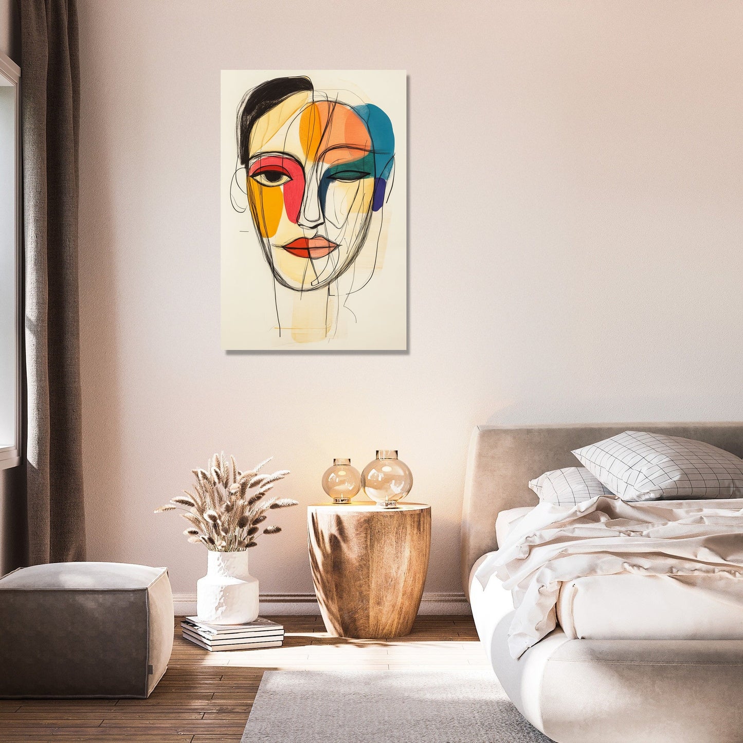 Curved Expressions Canvas