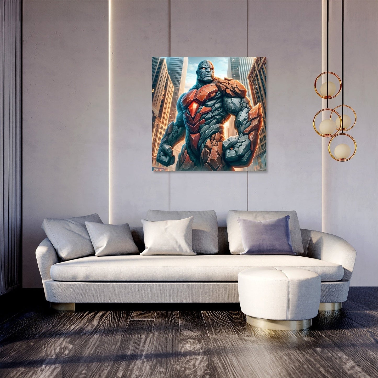 Granite Guardian Canvas