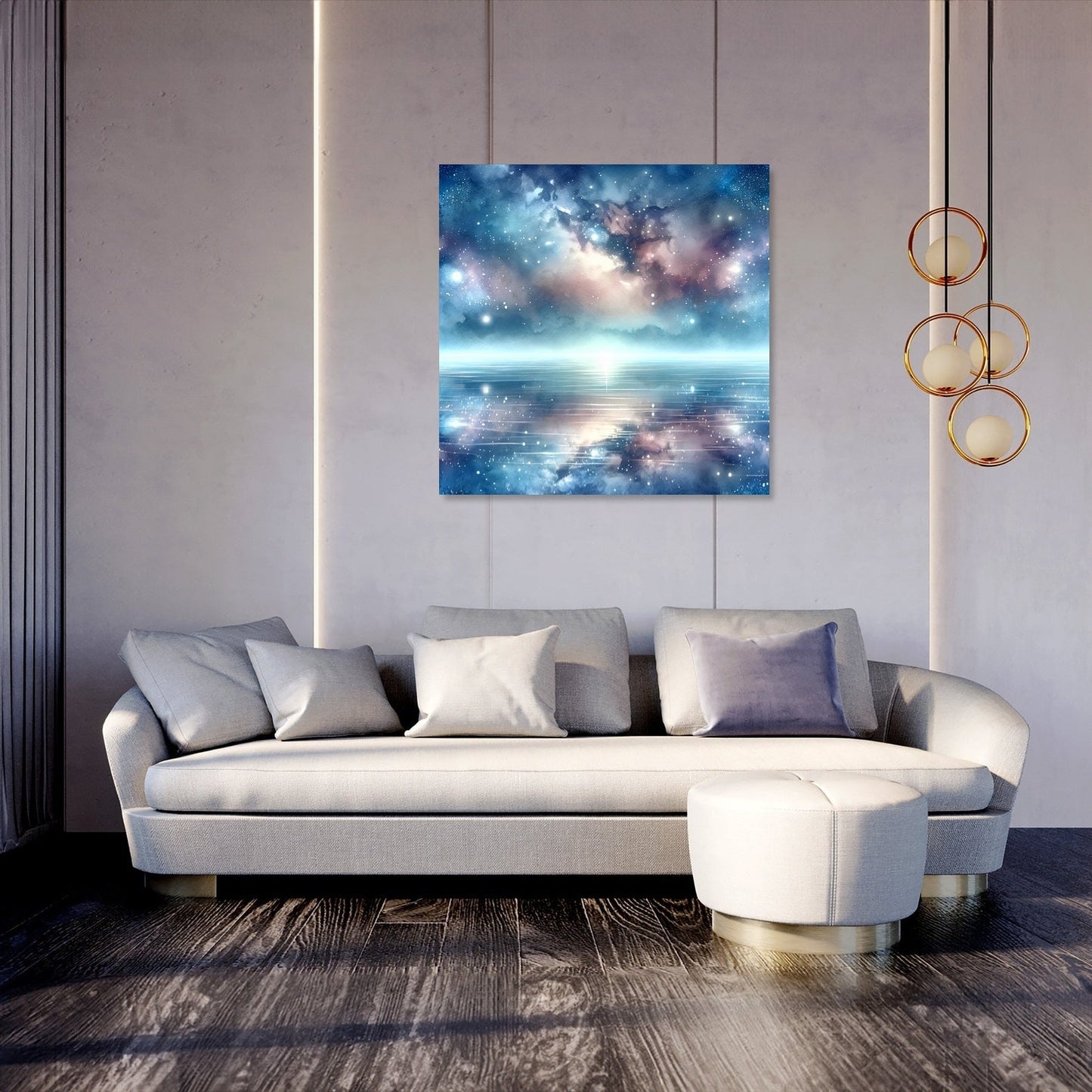 Cosmic Reflections Canvas