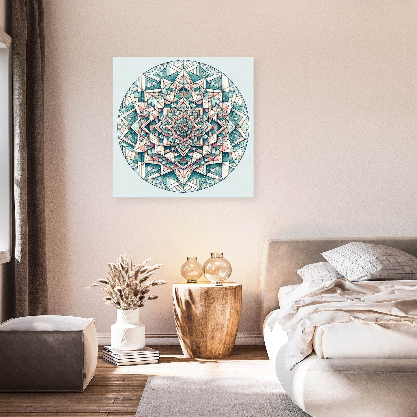 Pastel Harmony Canvas