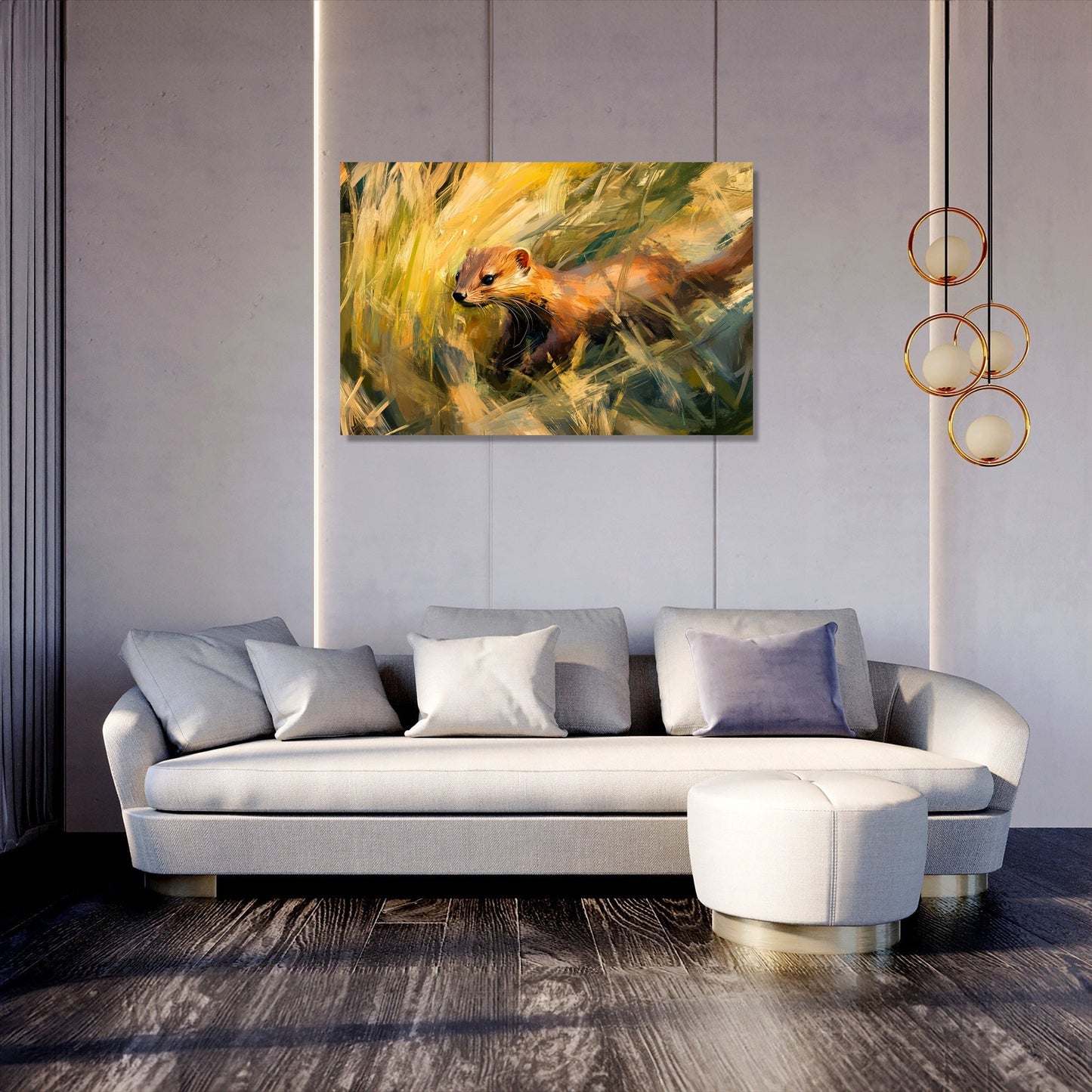 Weasel’s Dance Canvas
