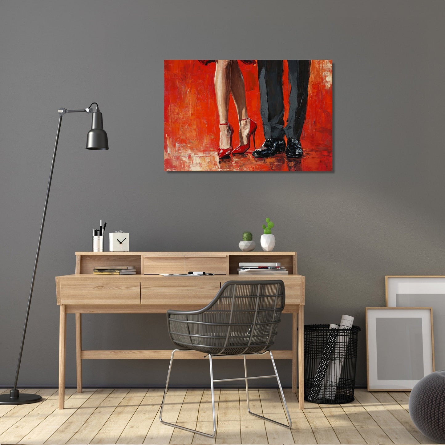 Enigma of Footfalls Canvas