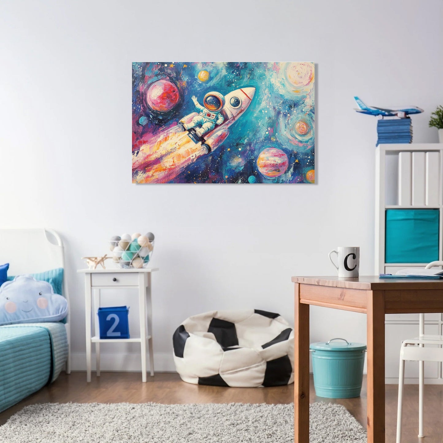 Astronaut Adventure Canvas
