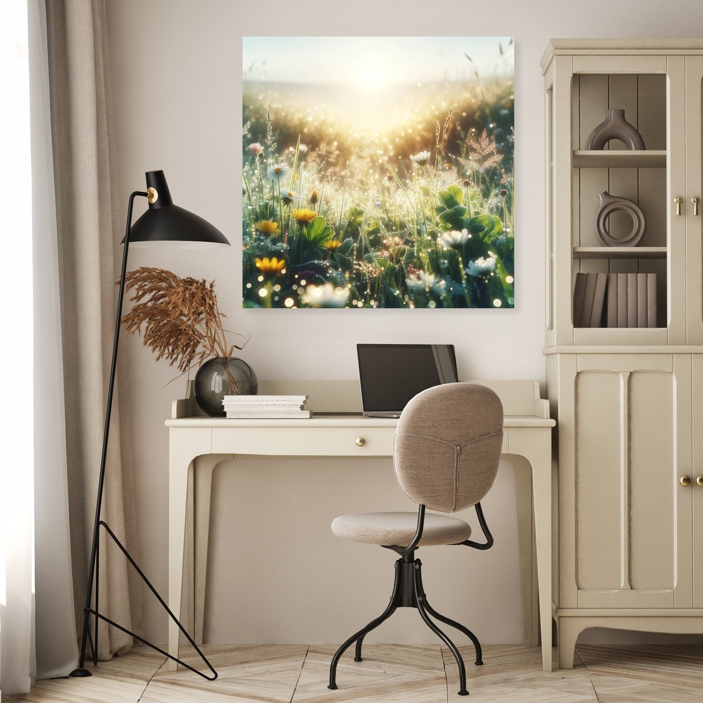 Dew-Kissed Meadow Canvas