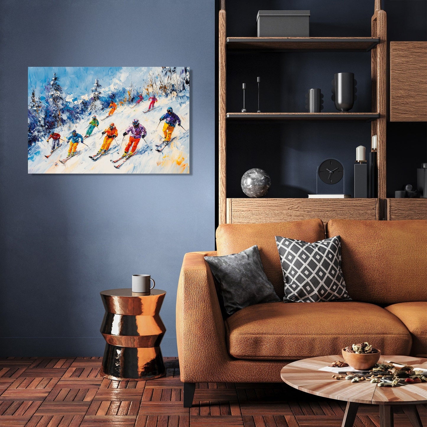 Ski Adventure Canvas