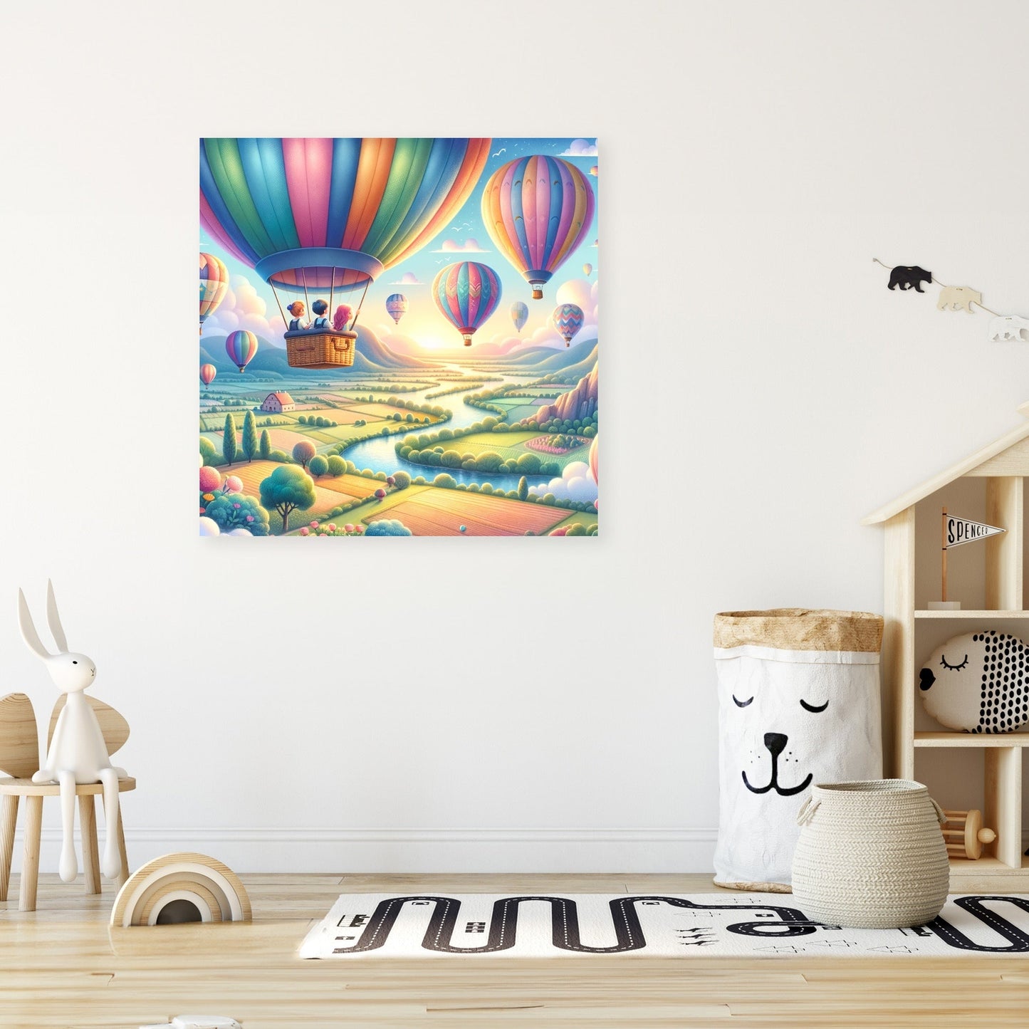 Balloon Adventure Canvas