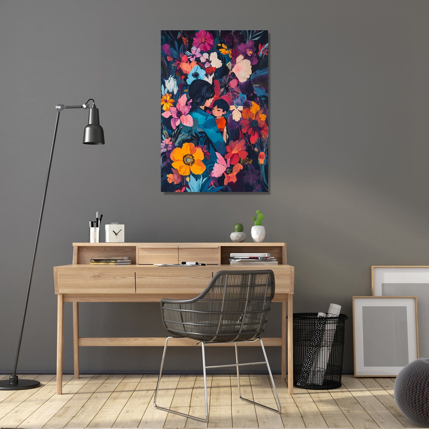 Floral Embrace Canvas