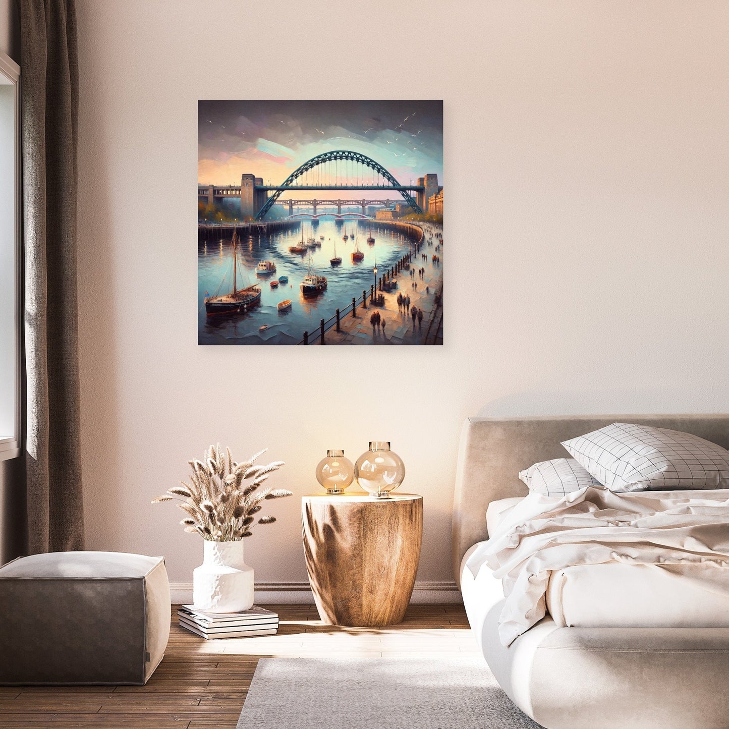 Newcastle Quayside Serenity Canvas