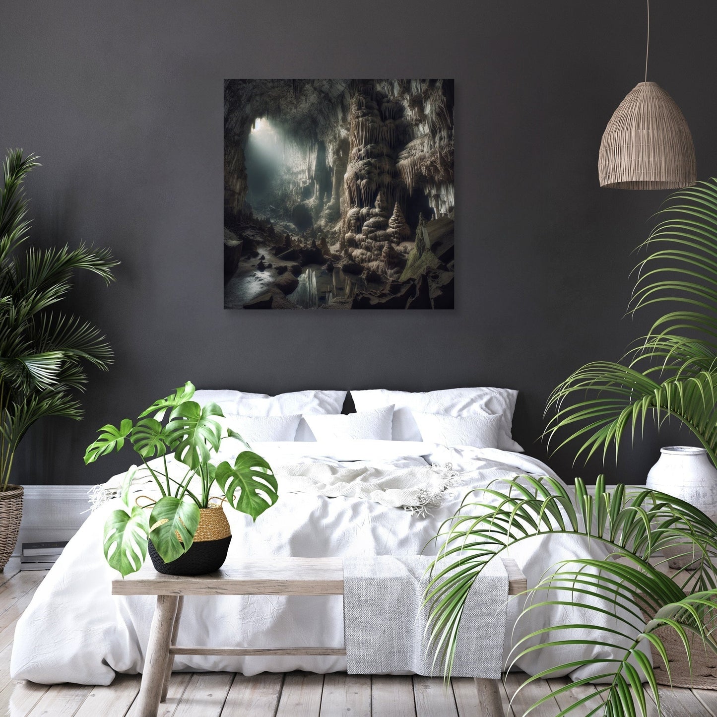 Limestone Cave Canvas