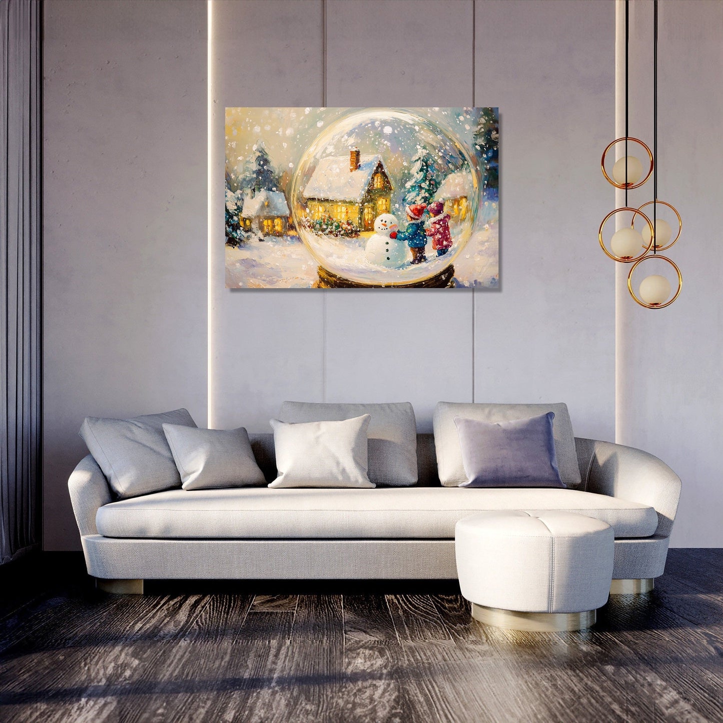Enchanted Winter Canvas