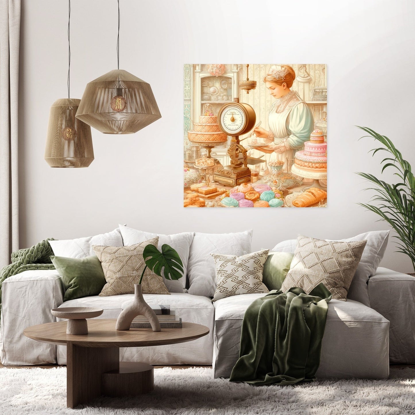 Pastel Patissier Canvas