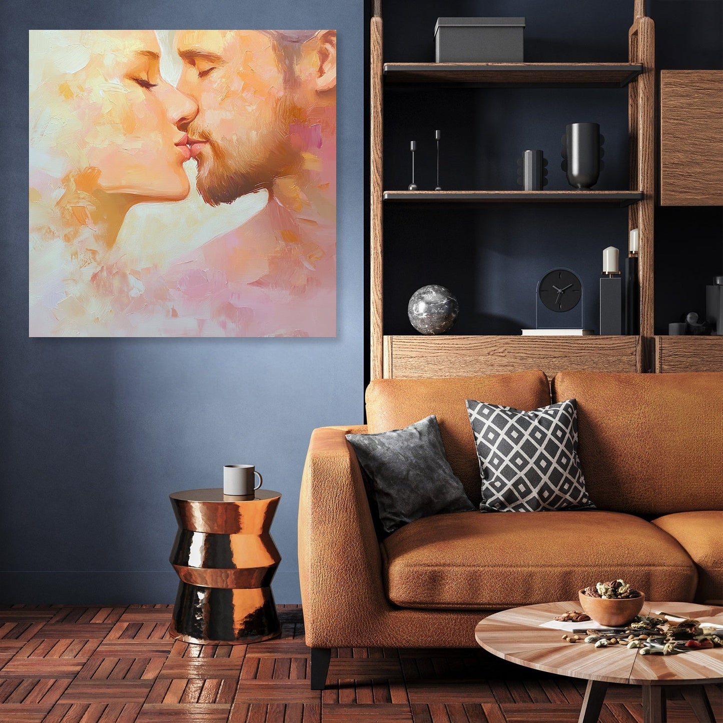 Kiss Intimacy Canvas