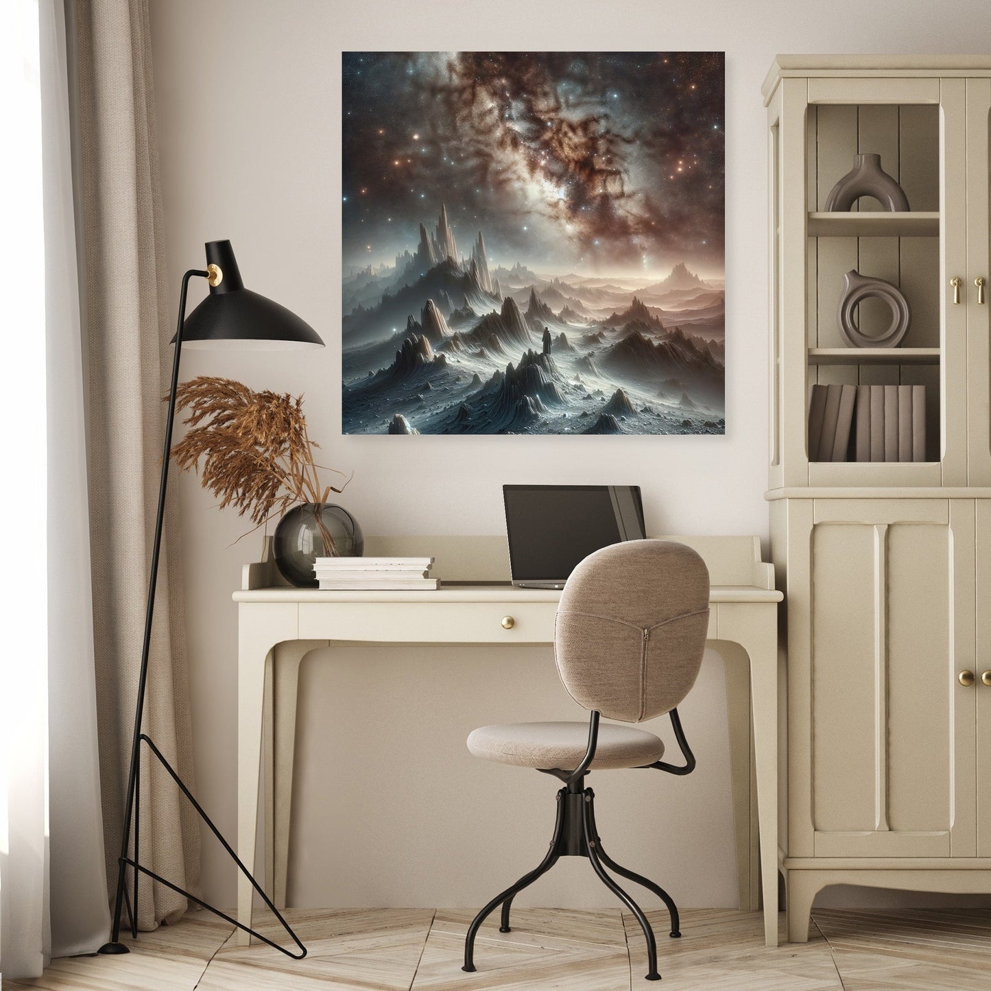 Lone Explorer Canvas