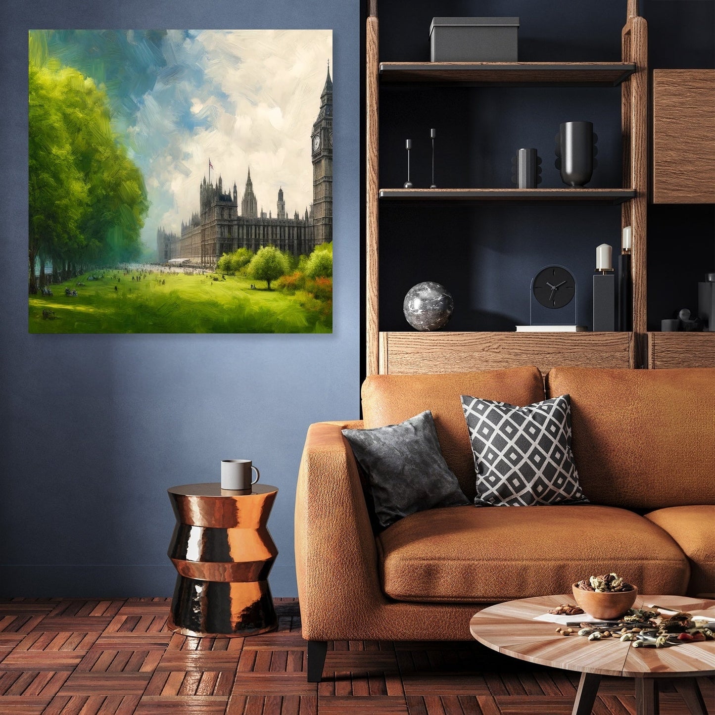 London Serene Transition Canvas
