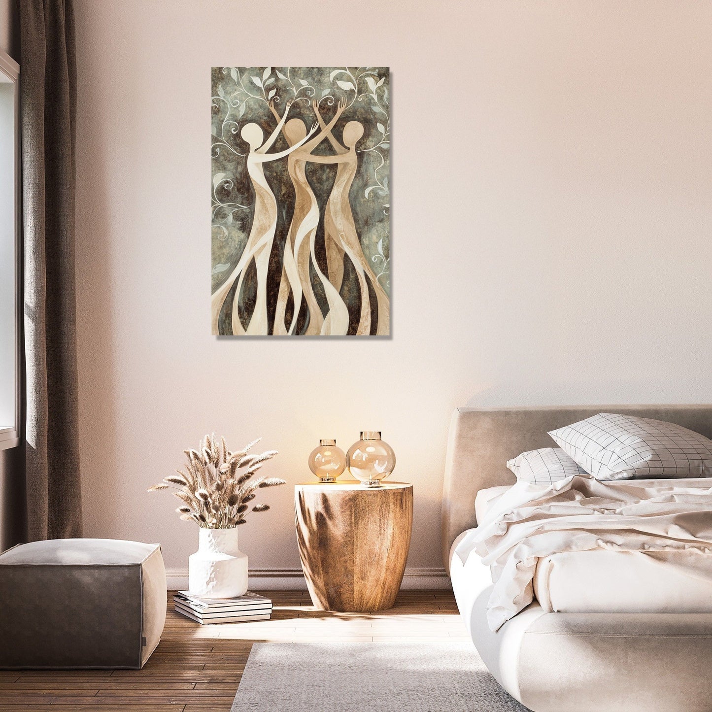 Flowing Yoga Poses Canvas
