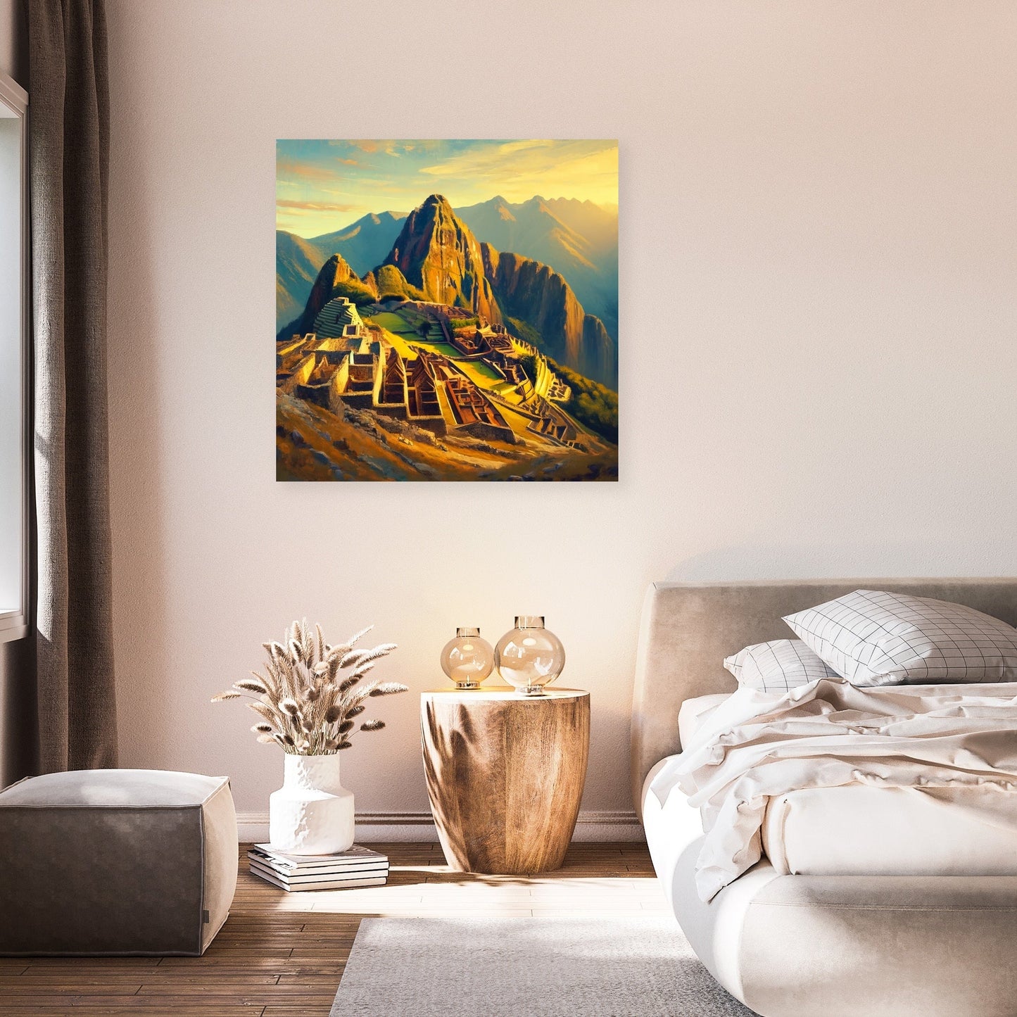 Machu Picchu Sunrise Canvas