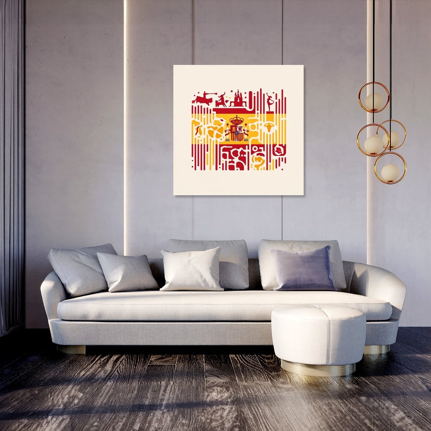 Spain Essence Canvas