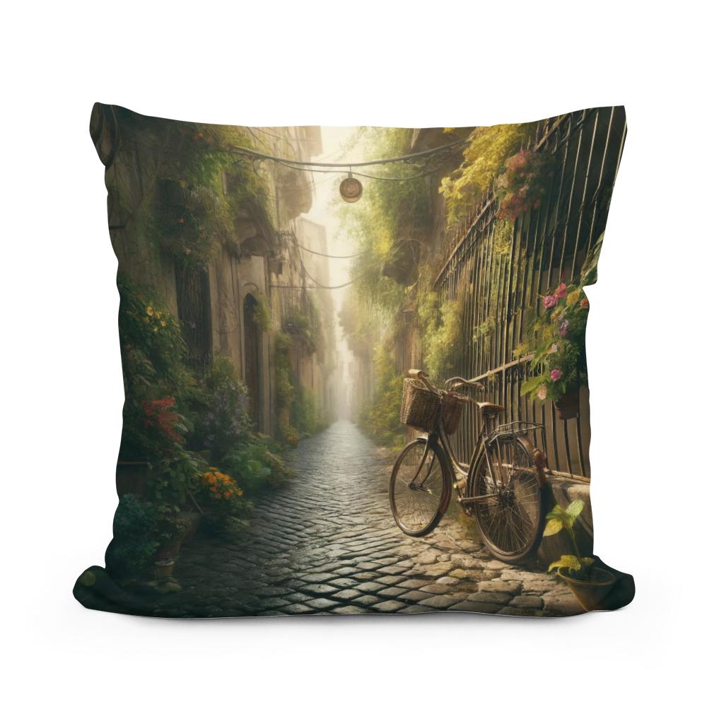 Whispers of Summer Past Cotton Cushion