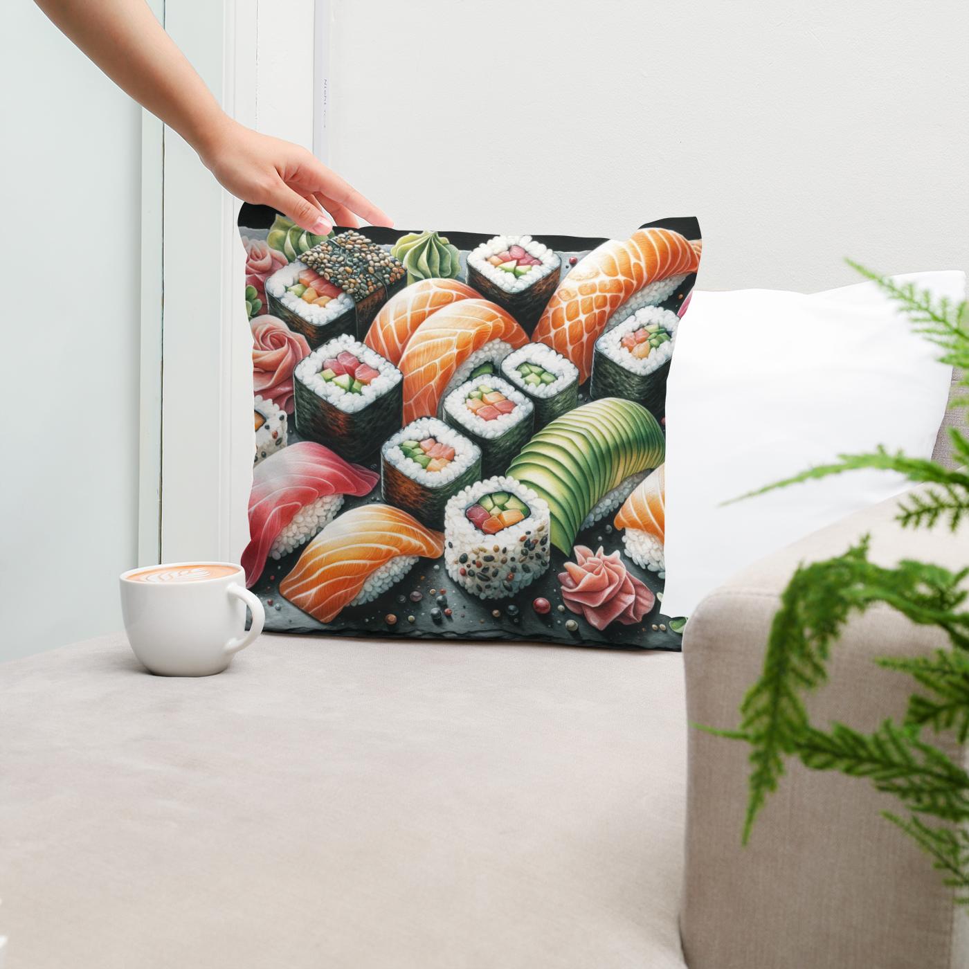 Sushi Spectrum Cotton Cushion