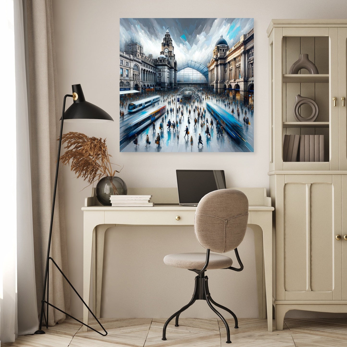Liverpool Lime Street Passage Canvas
