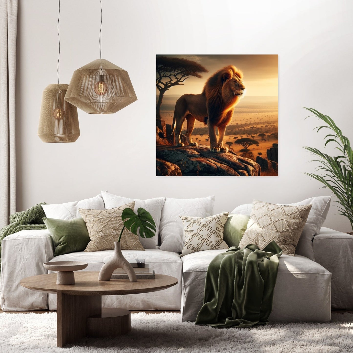 Majesty of the Plains Canvas