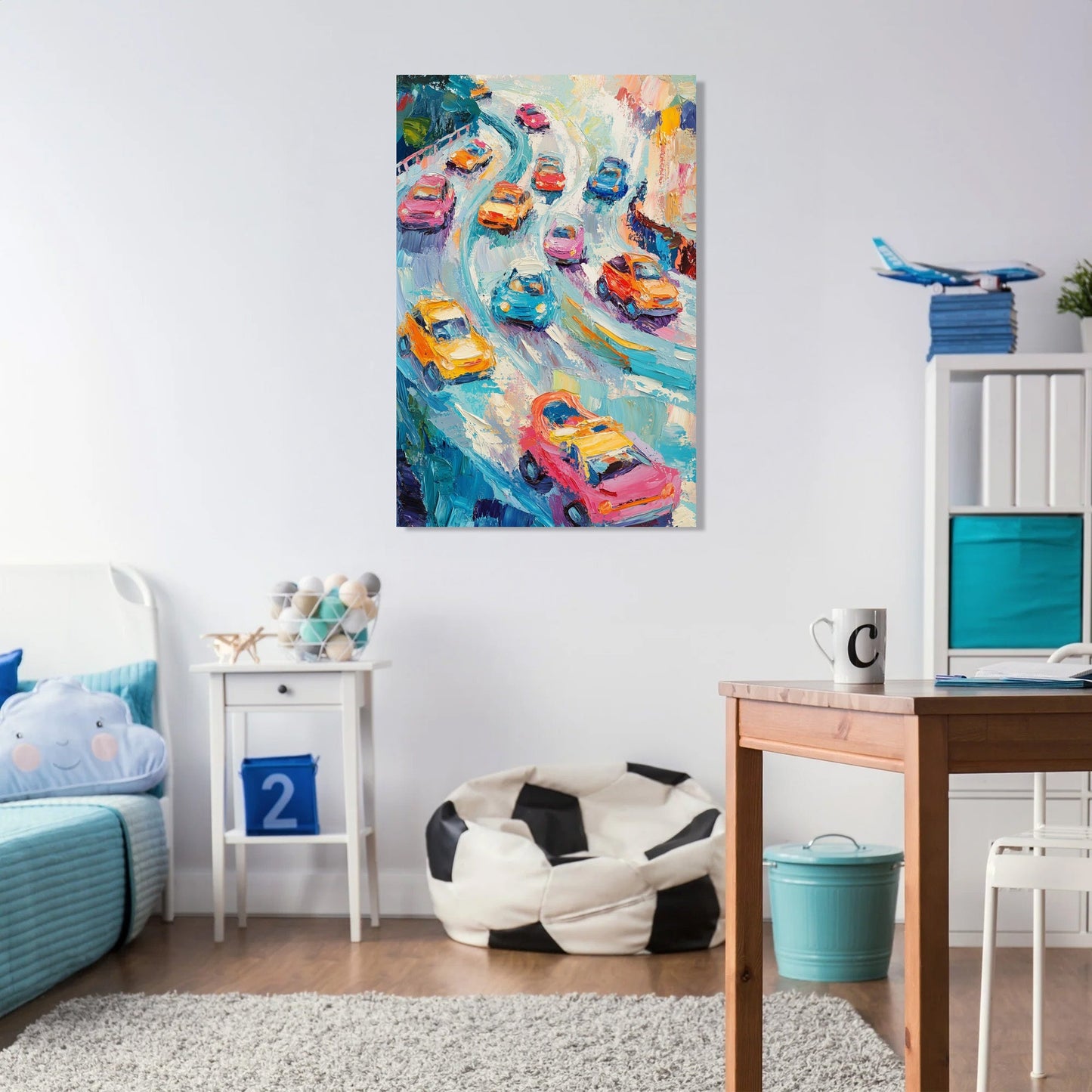 Wheels in Motion Canvas