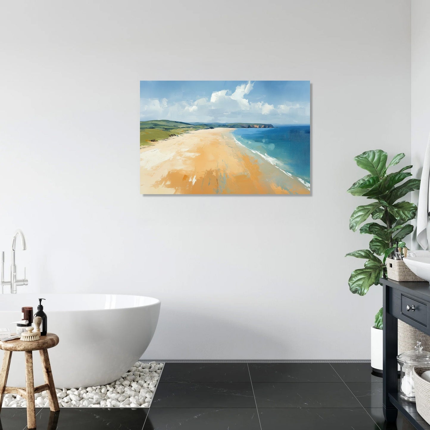 Serenity Shoreline Canvas