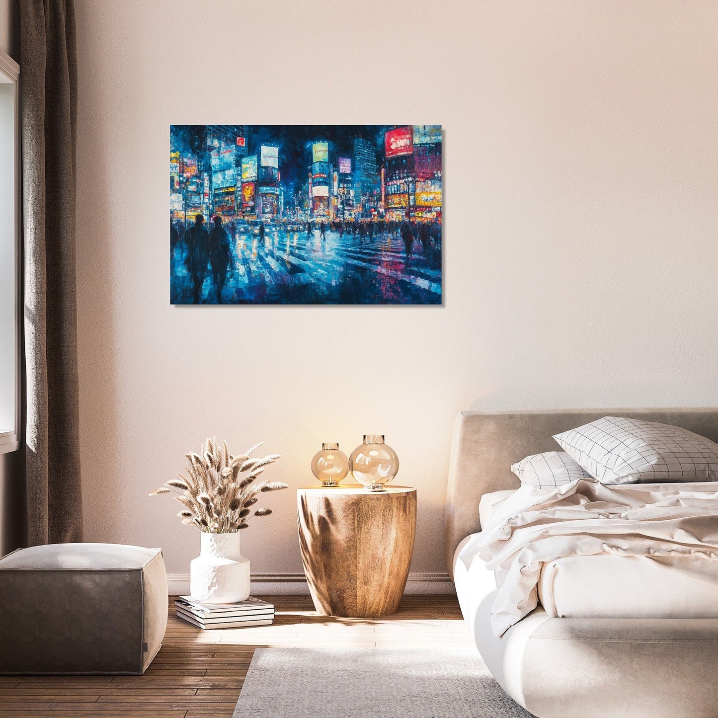 Midnight Shibuya Mystery Canvas