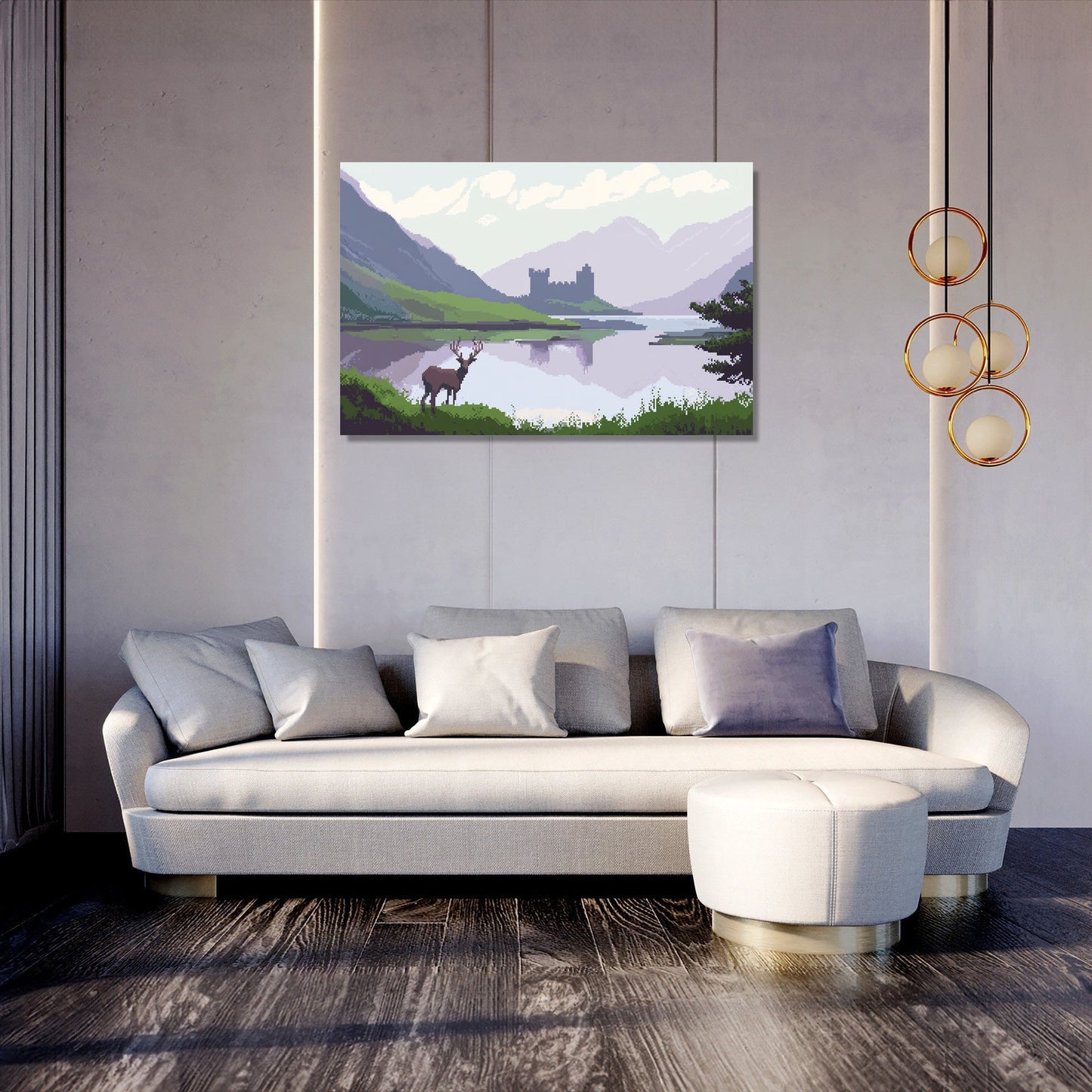 Highland Stag Canvas