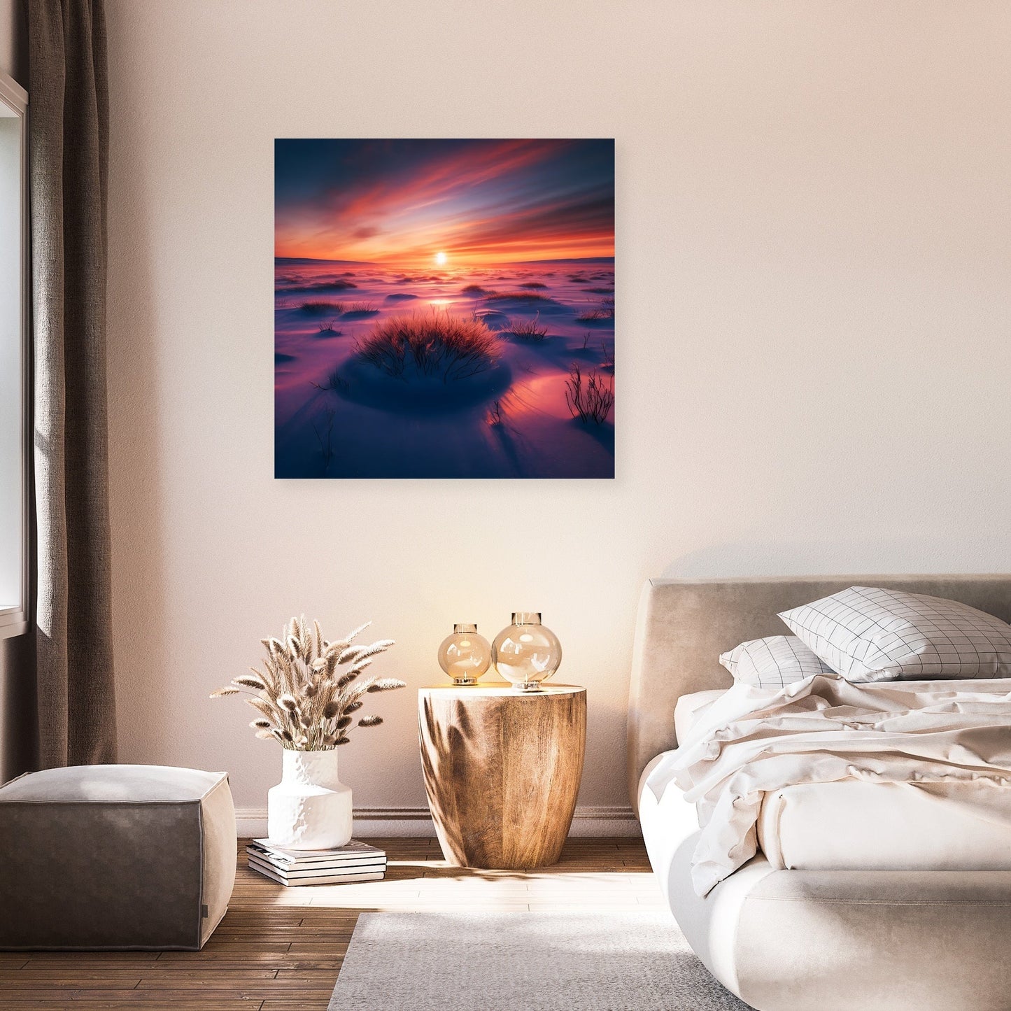Tundra Sunset Canvas