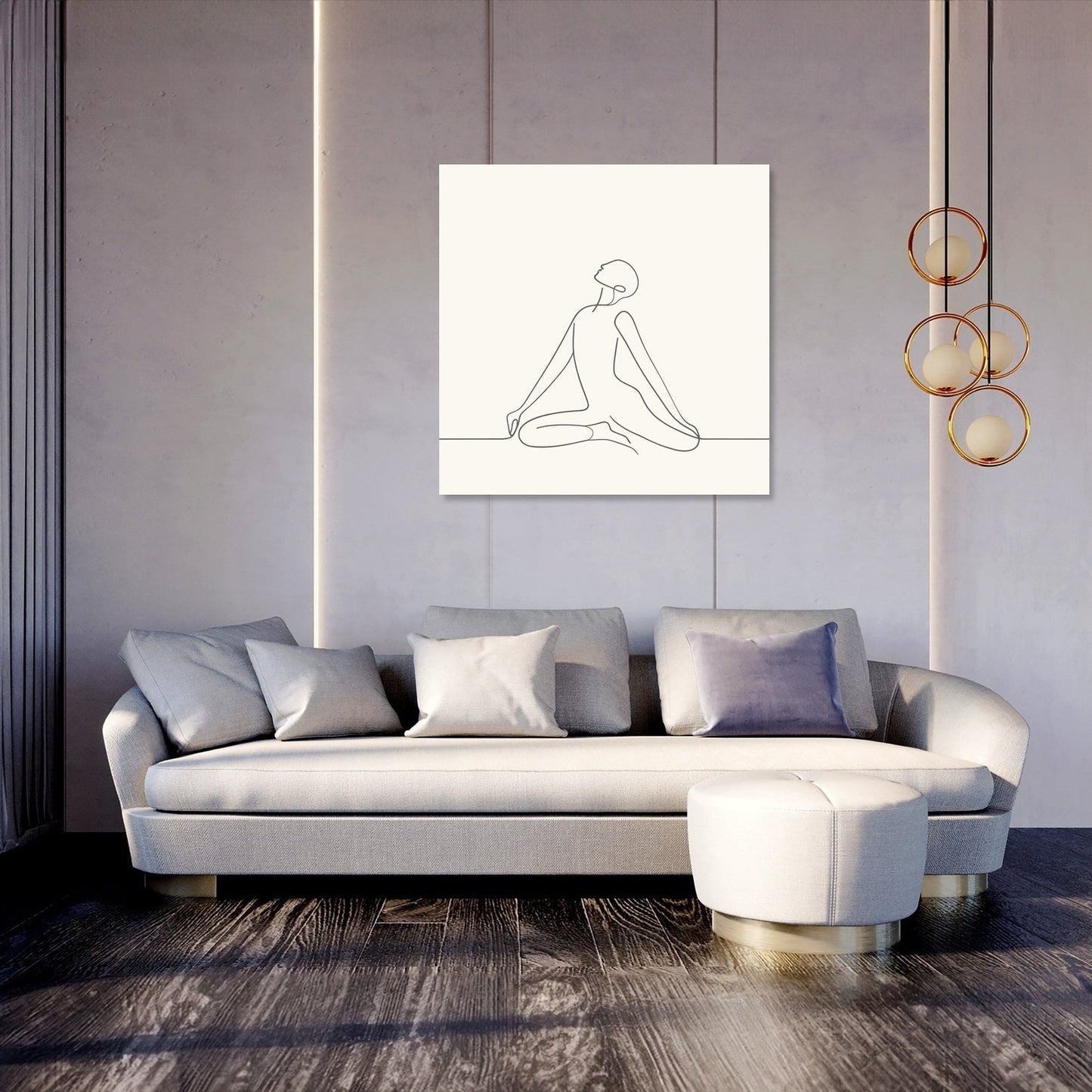 Serenity Yoga Canvas