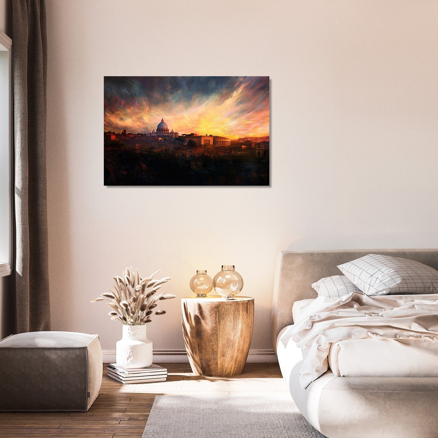 Vatican Sunrise Canvas