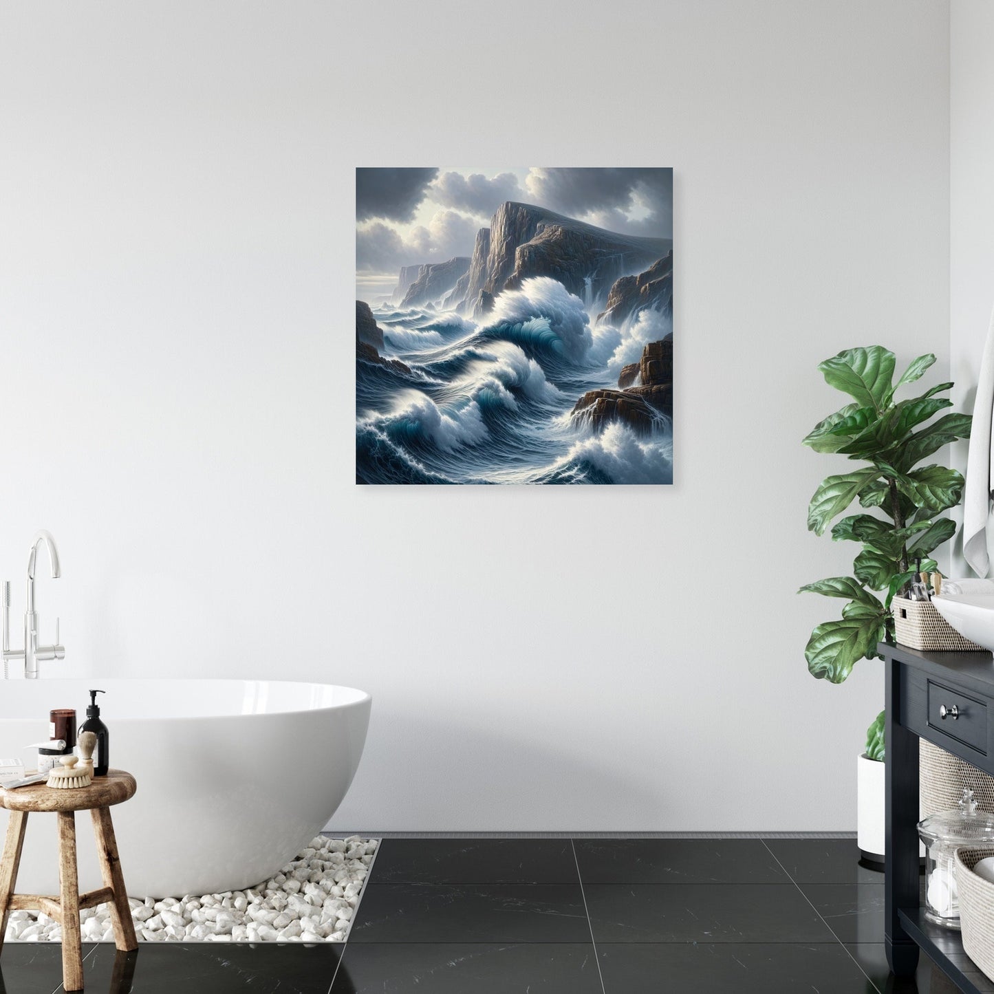 Ocean's Fury Canvas