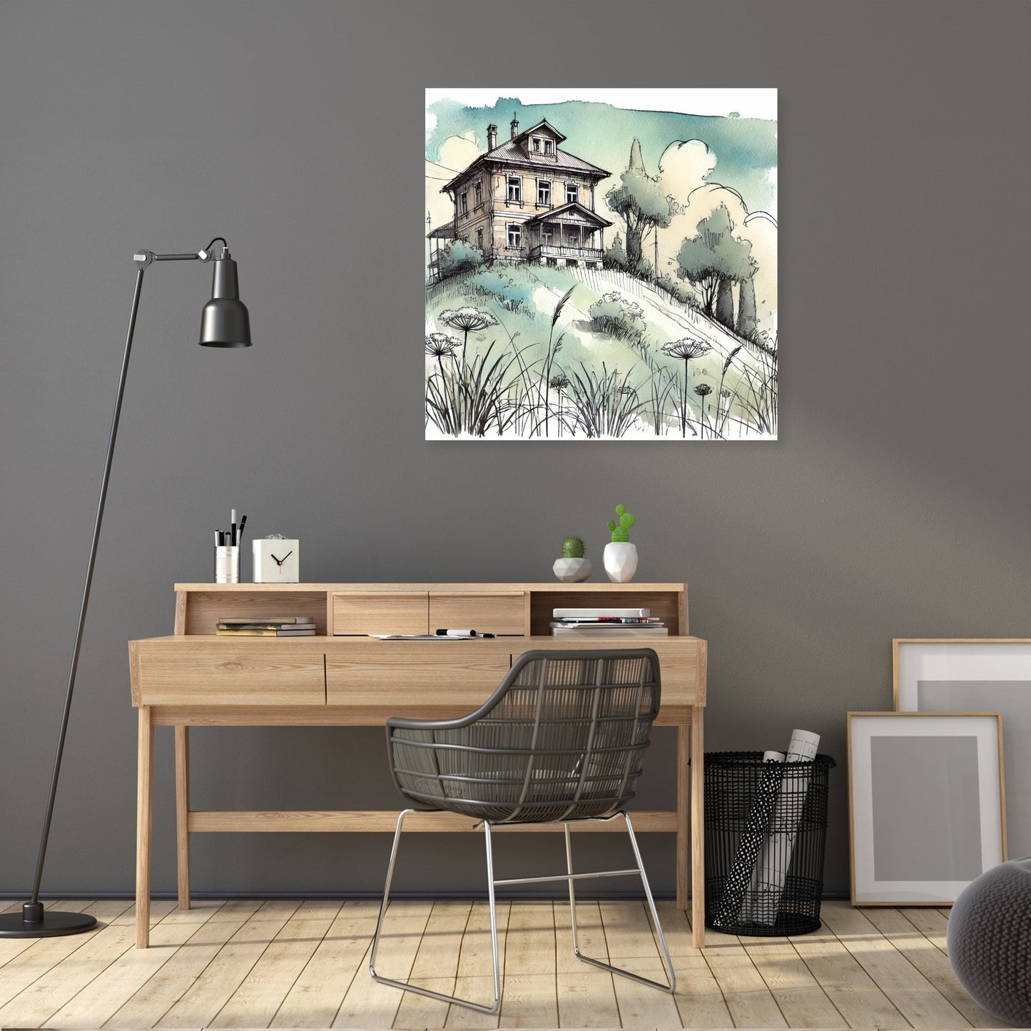 Hilltop Serenity Canvas