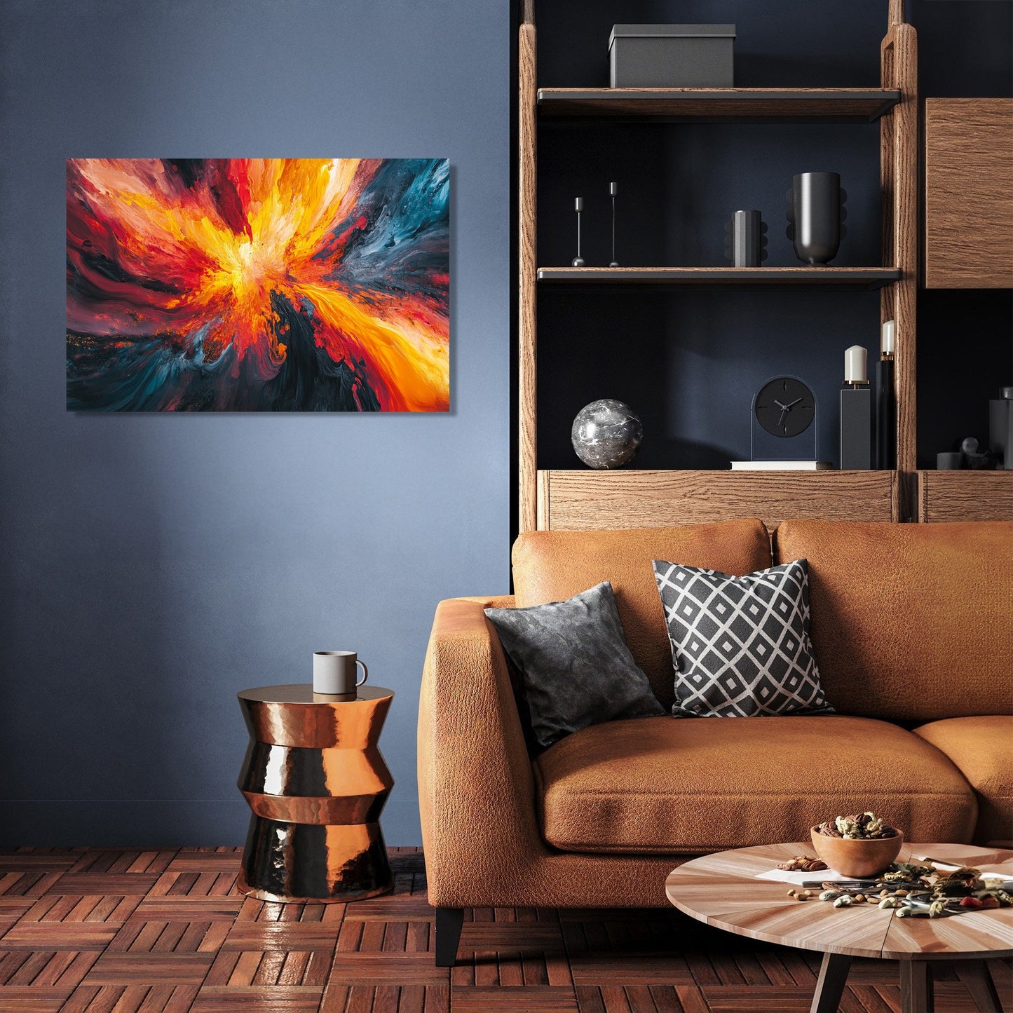 Volcano of Energy Canvas