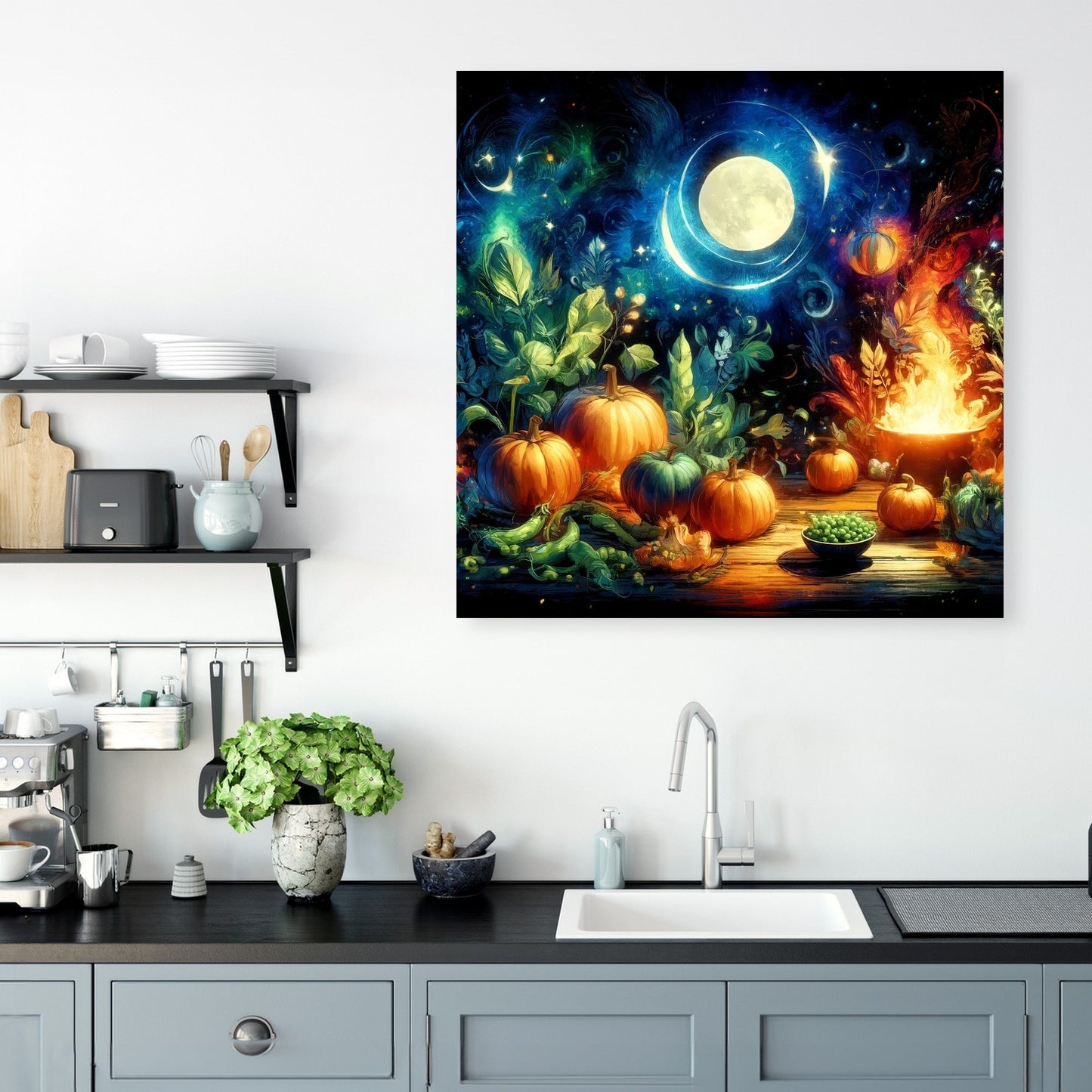 Harvest Moon Festival Canvas