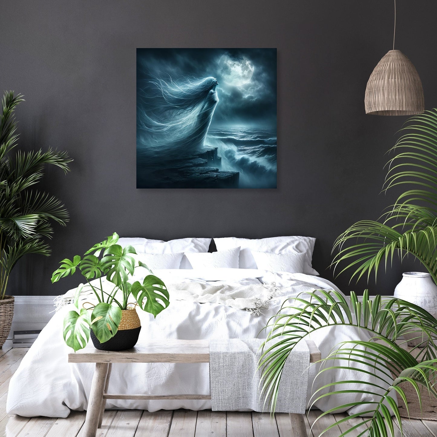 Banshee's Cliff Lament Canvas