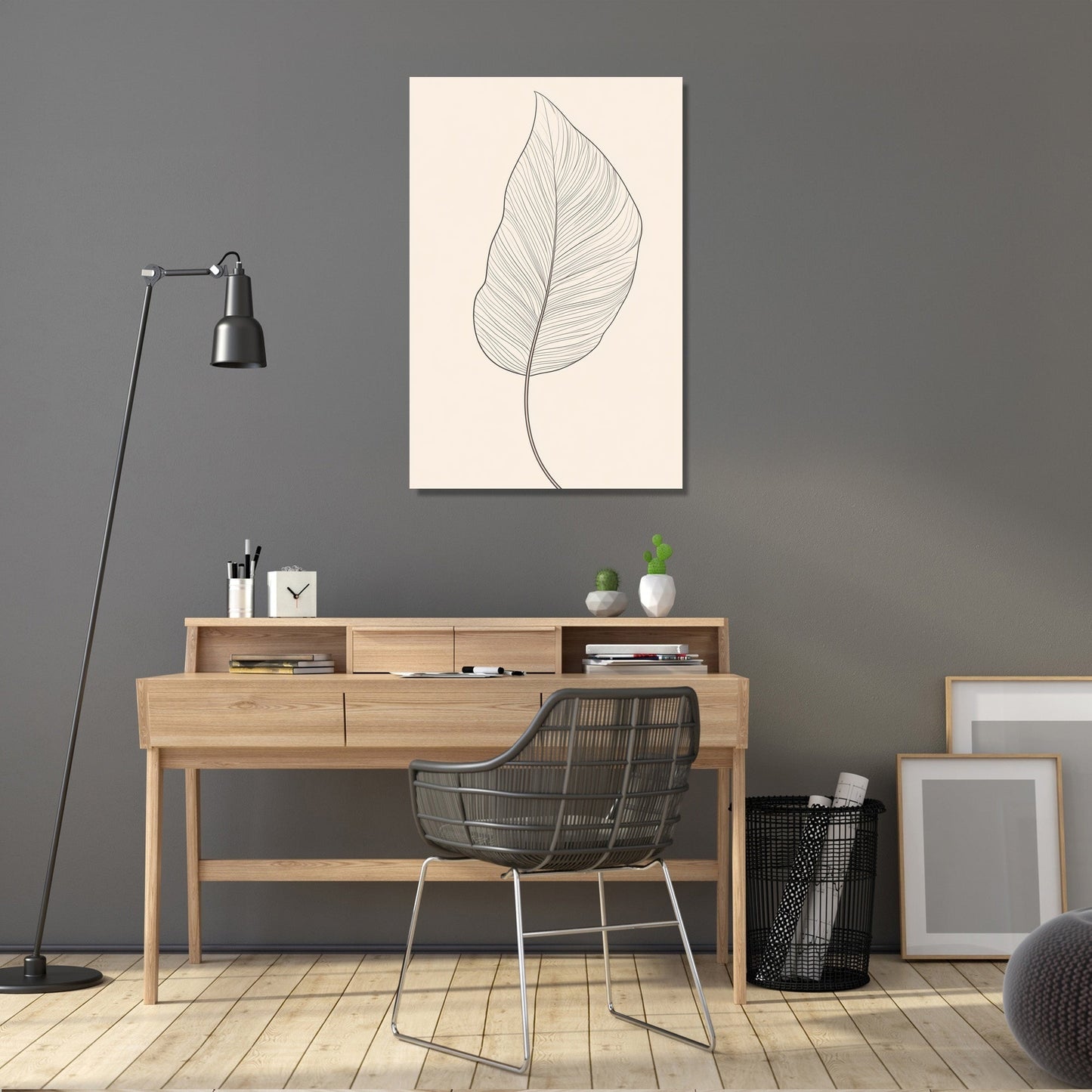 Tropical Vein Harmony Canvas