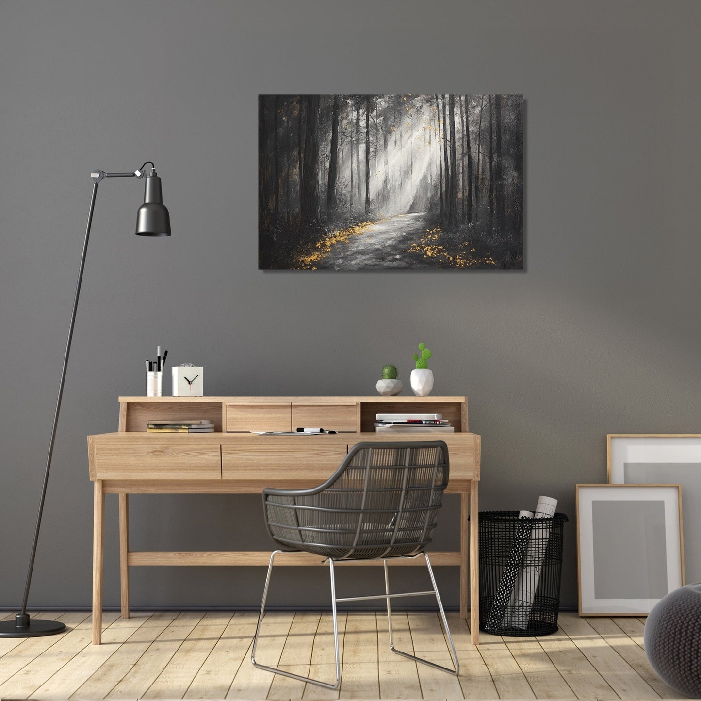 Golden Whisper Canvas