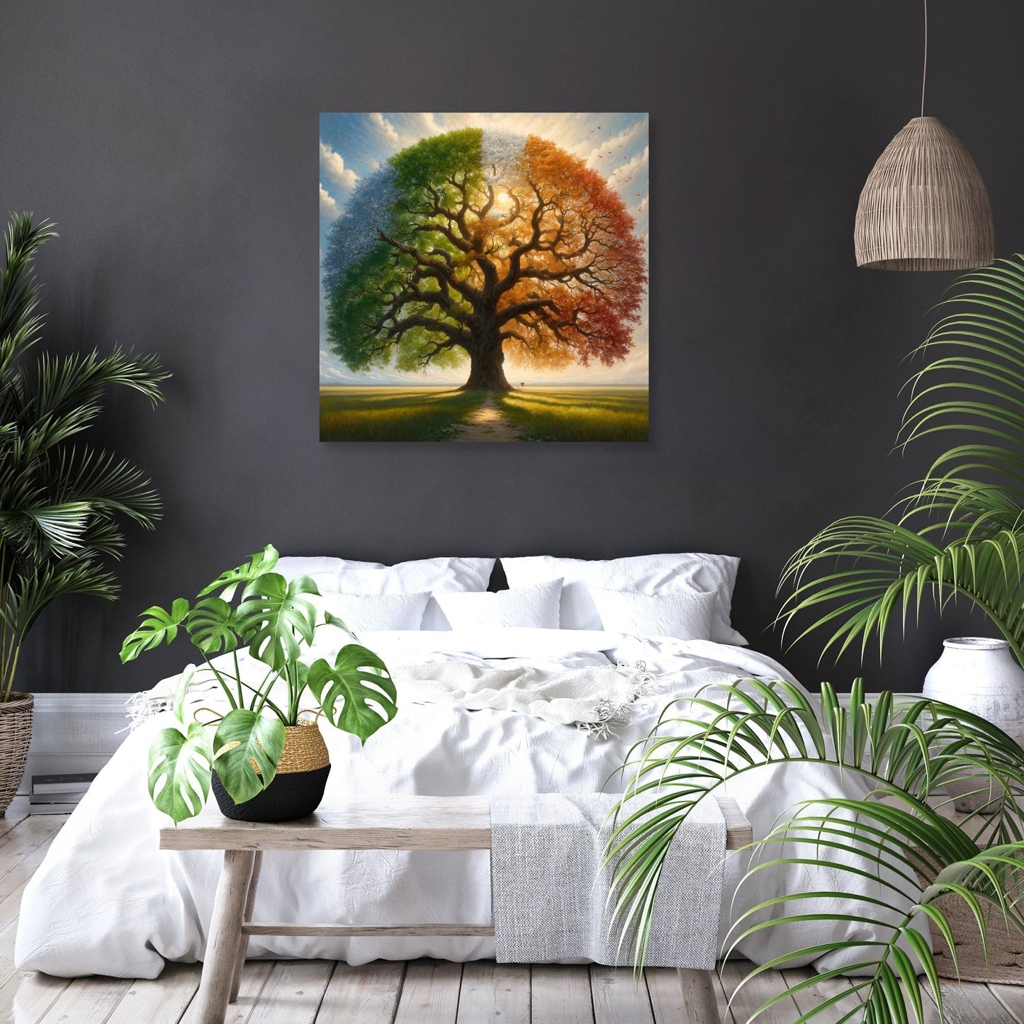 Timeless Oak Seasons Canvas