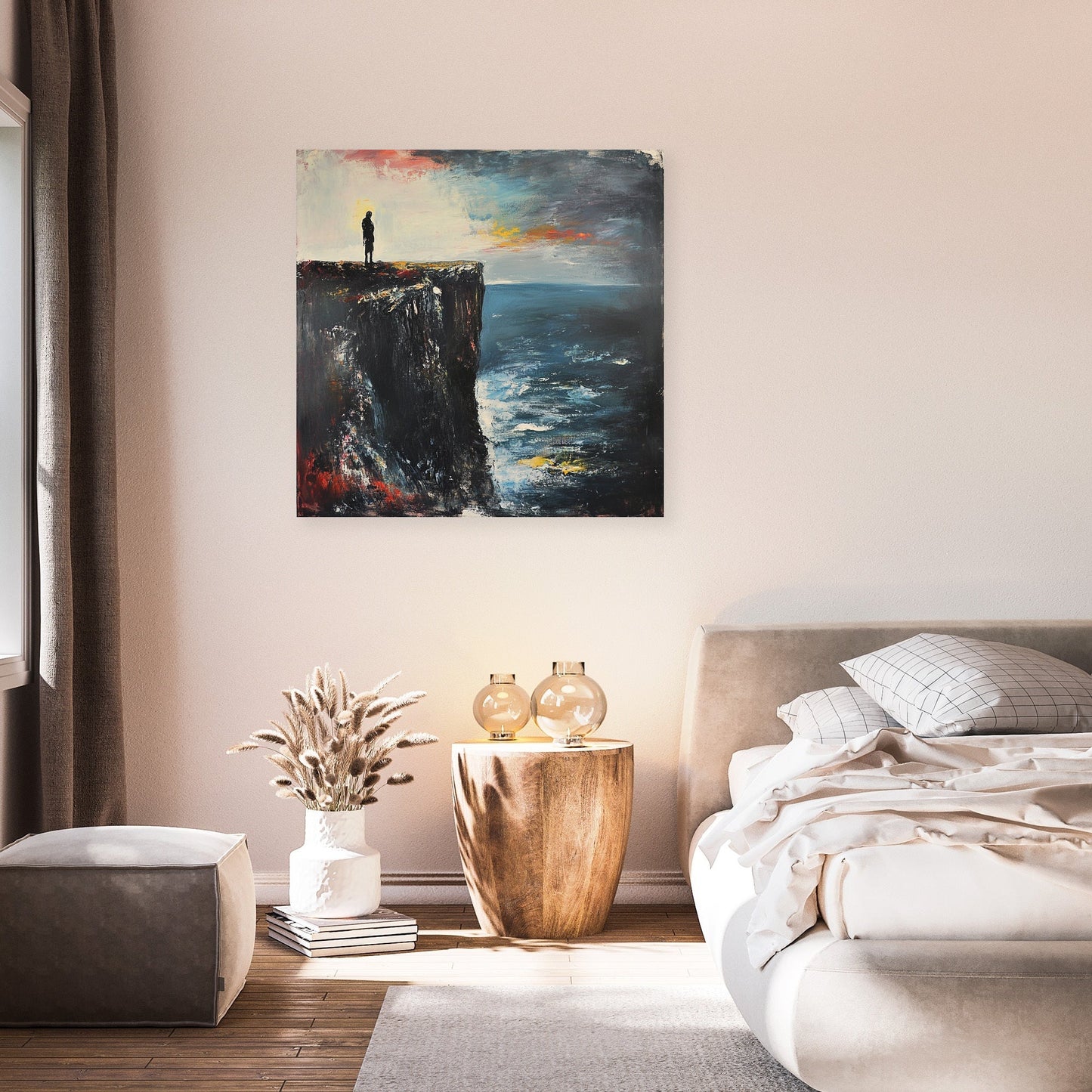 Saint David's Cliff Canvas