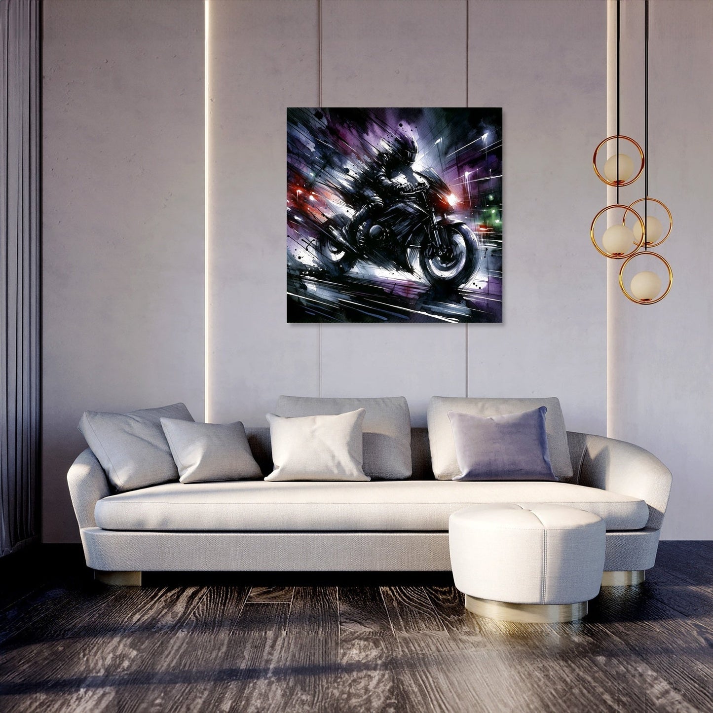 Midnight Ride Canvas