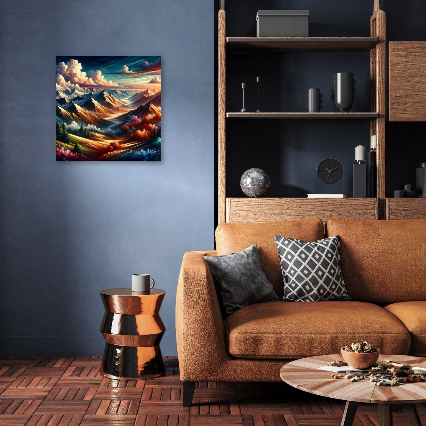 Mountain Melodies in the Tropics Canvas