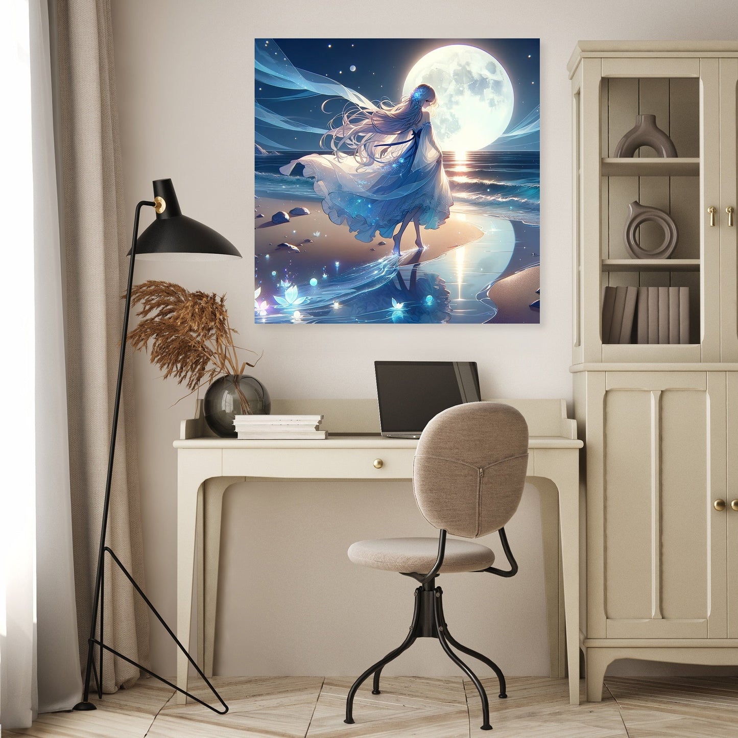 Mystic Moonlight Dance Canvas