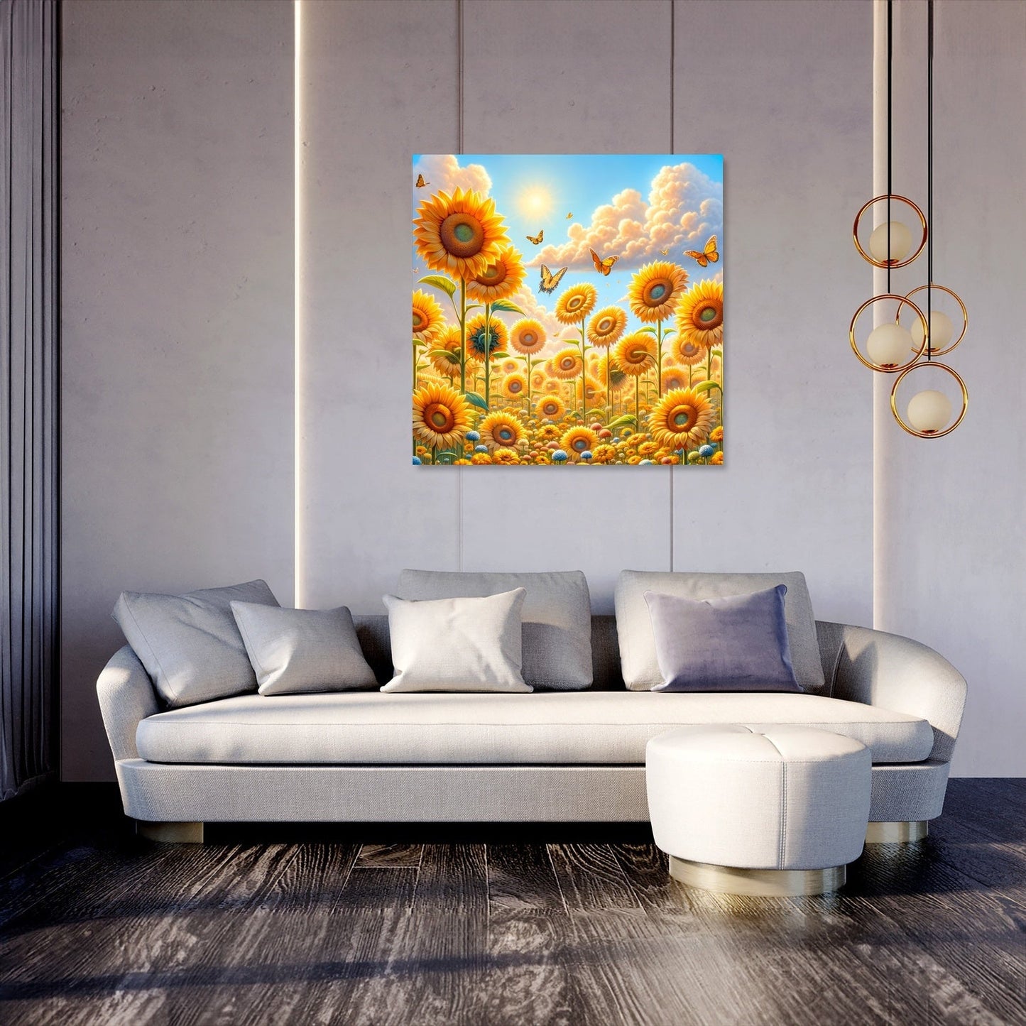 Sunflower Meadow Canvas