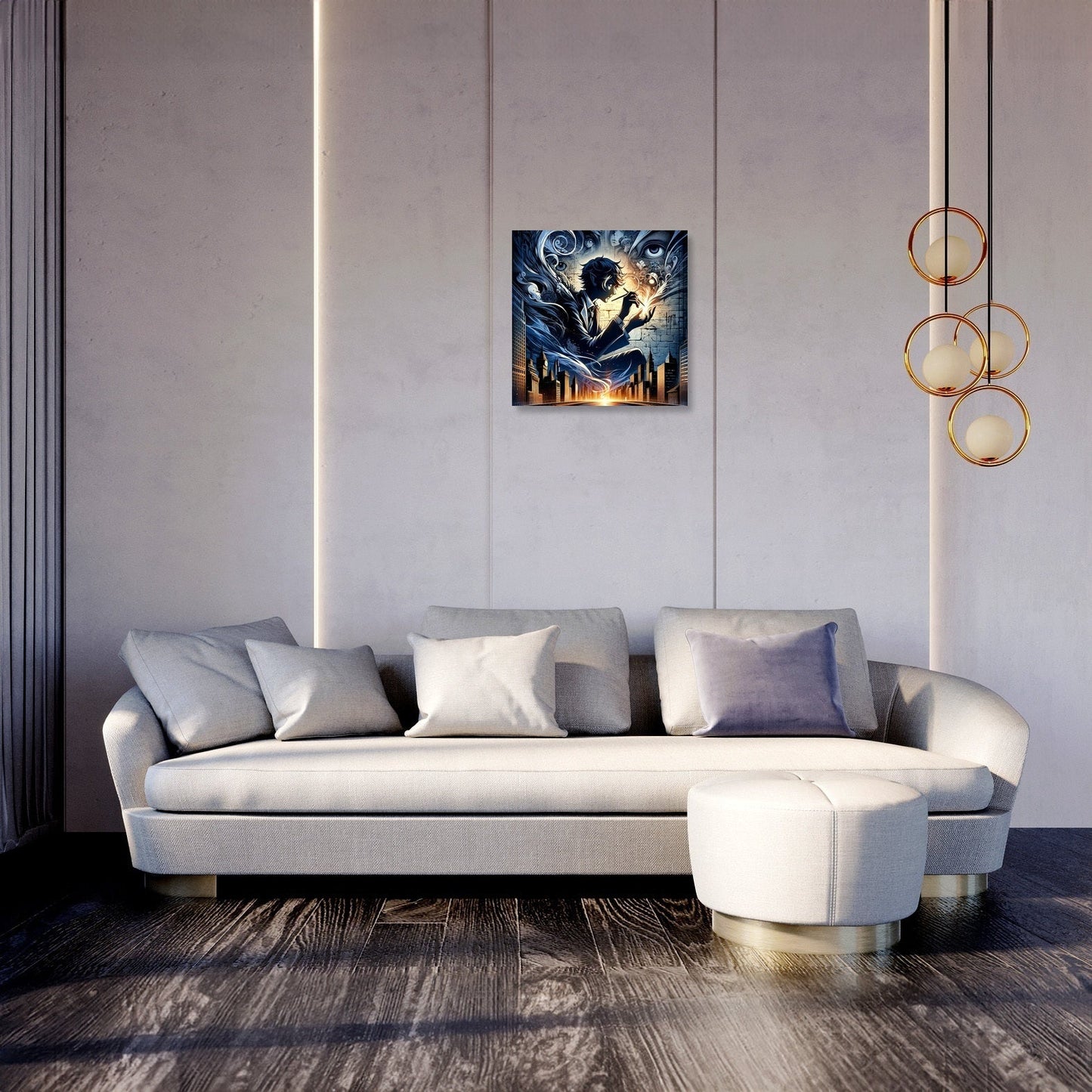 Enigmatic Dusk Puzzle- Manga Canvas