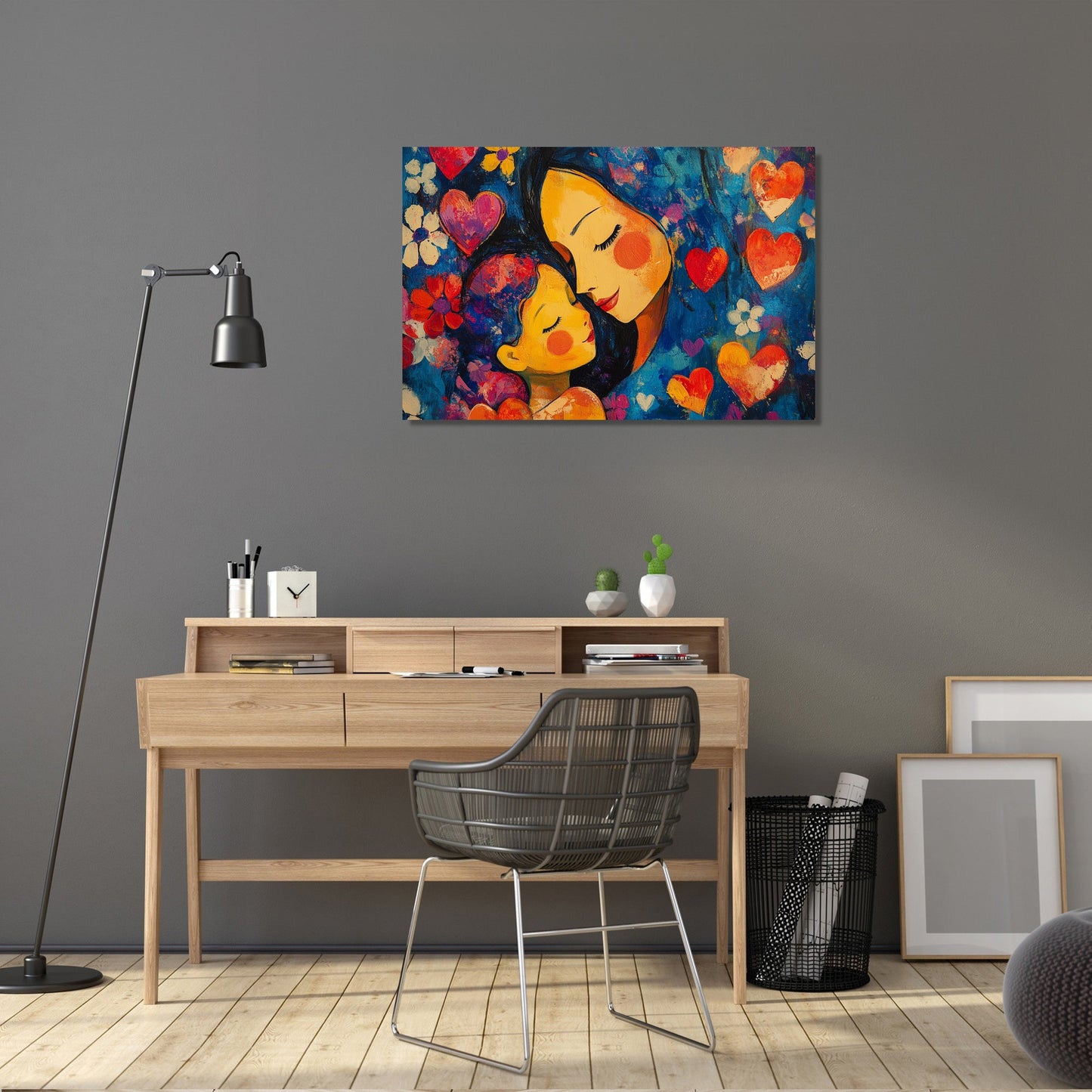 Maternal Embrace Canvas