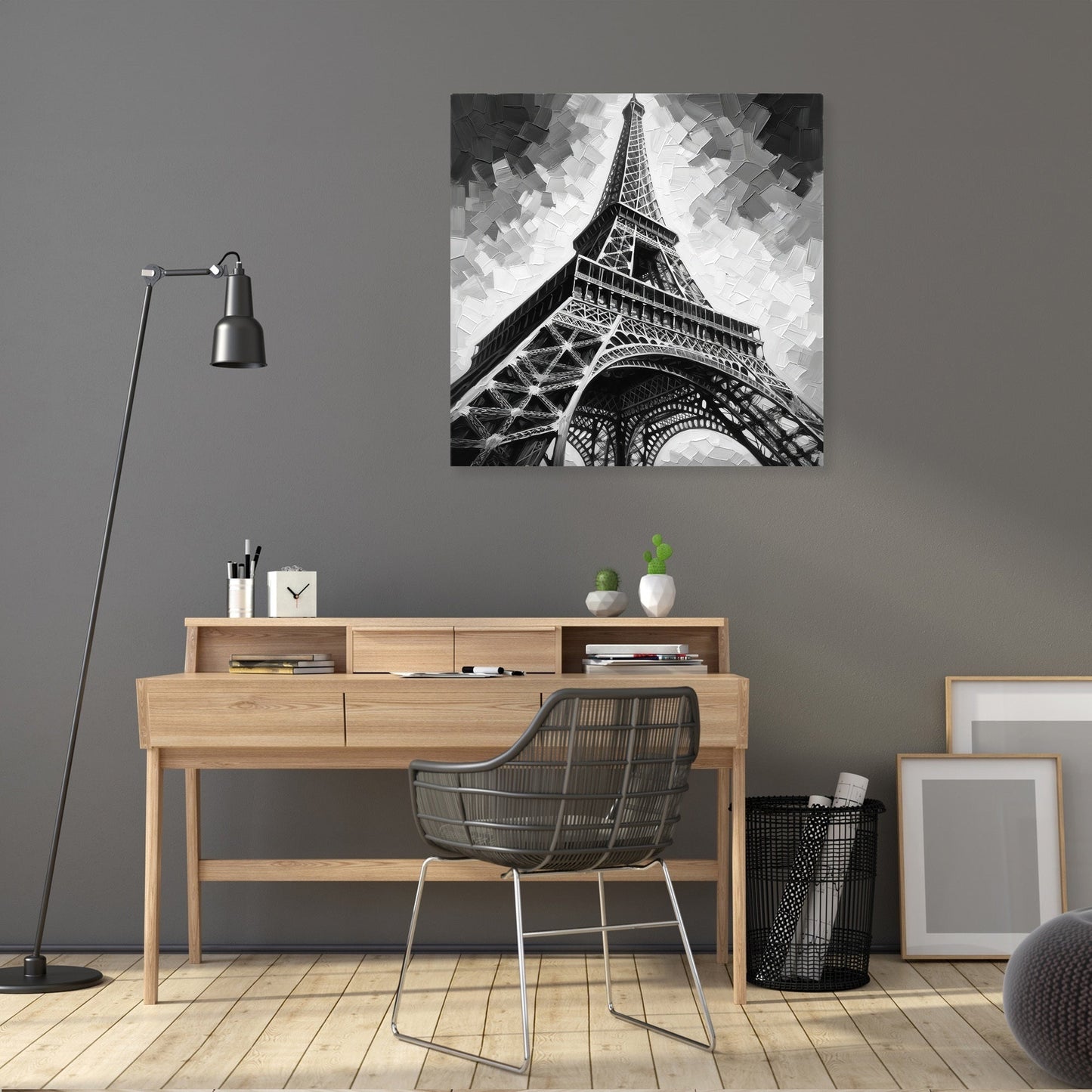 Mystique of Paris Eiffel Tower Canvas