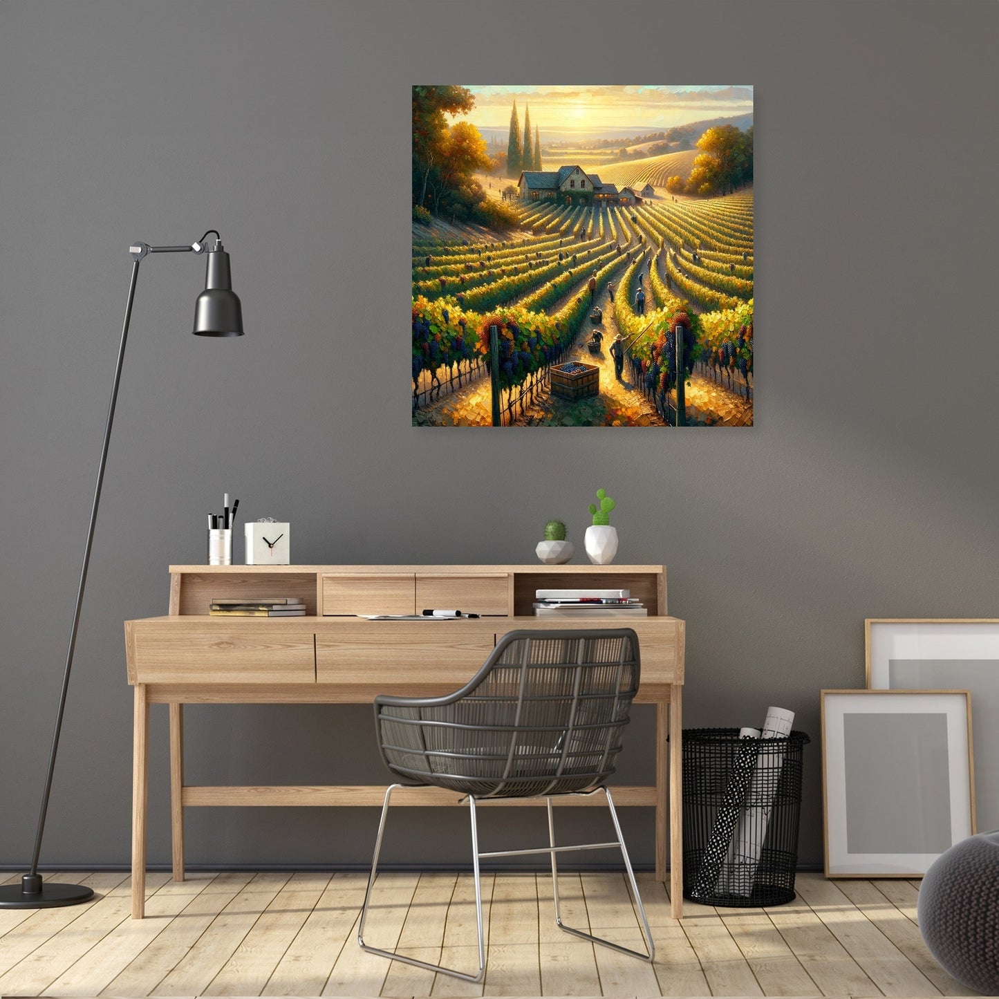 Harvest Vineyard Canvas